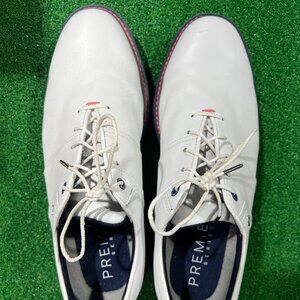 FootJoy Premiere Series Packard White/Pink 9.5 Medium